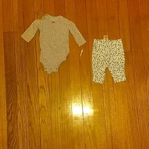 I have a shirt and pants both are gray and pink